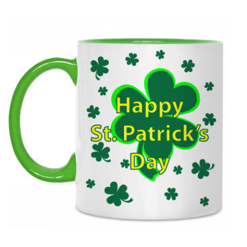 Кружка с принтом День Св. Патрика