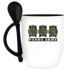 Кружка с ложкой