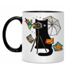 Кружка двухцветная