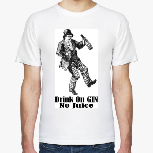 Футболка с принтом Drink on Gin