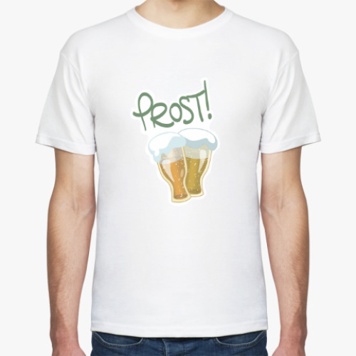 Футболка с принтом Prost