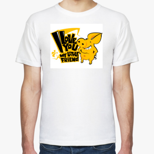 Футболка с принтом pig