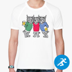 Мужская спортивная футболка