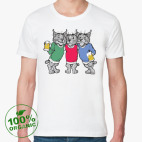 Мужская футболка органик