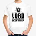 Детская футболка