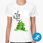 Женская спортивная футболка