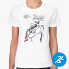 Женская спортивная футболка