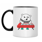 Кружка двухцветная