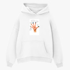 Толстовка худи оверсайз