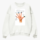 Свитшот оверсайз