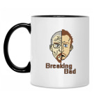 Кружка двухцветная