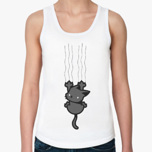 Женская майка с принтом Когти