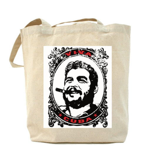 Сумка шоппер с принтом Viva Cuba