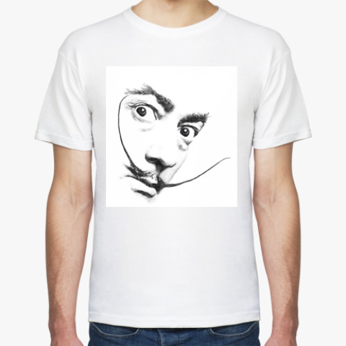 Футболка с принтом Усы