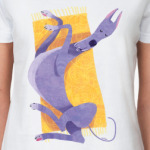 Спящий немецкий дог