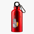 Металлическая бутылка 400 мл UV-DTF