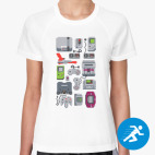 Женская спортивная футболка