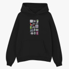 Толстовка худи оверсайз