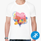 Мужская спортивная футболка