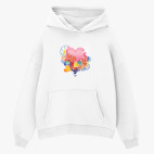 Толстовка худи оверсайз