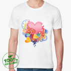 Мужская футболка органик