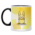 Кружка двухцветная