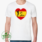 Мужская футболка органик