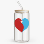 Банка с бамбуковой крышкой