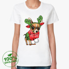 Женская футболка органик