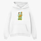 Толстовка худи оверсайз