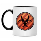 Кружка двухцветная