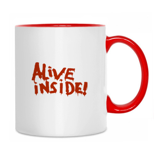 Кружка с принтом биологическая опасность