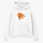 Толстовка худи оверсайз