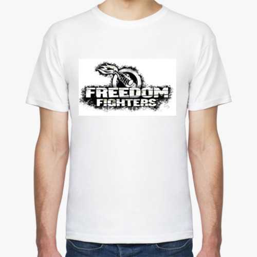 Футболка с принтом Freedom fighters