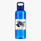 Прозрачная спортивная бутылка