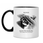 Кружка двухцветная