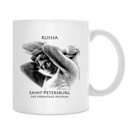 Кружка с принтом Атлант