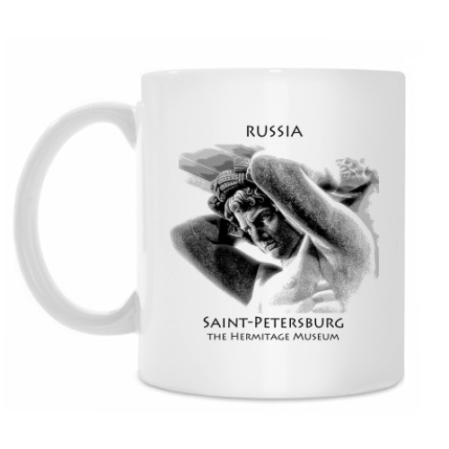 Кружка с принтом Атлант