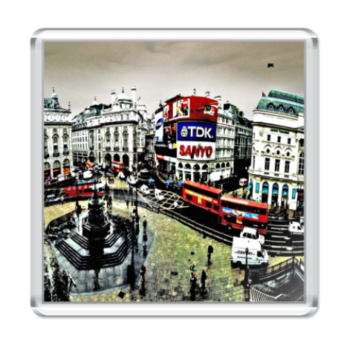 Магнит с принтом England