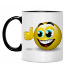 Кружка двухцветная