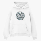 Толстовка худи оверсайз