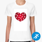 Женская спортивная футболка