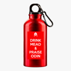 Металлическая бутылка 400 мл UV-DTF