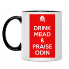 Кружка двухцветная