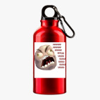 Металлическая бутылка 400 мл UV-DTF