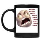 Кружка цветная UV-DTF