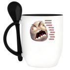 Кружка с ложкой