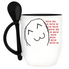 Кружка с ложкой