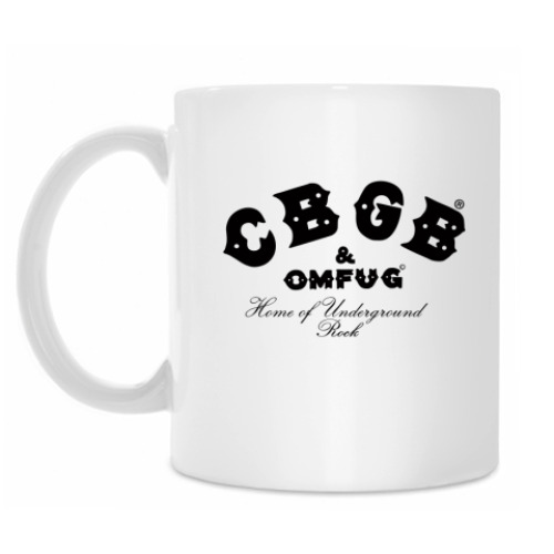 Кружка с принтом Cbgb