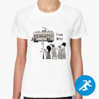 Женская спортивная футболка